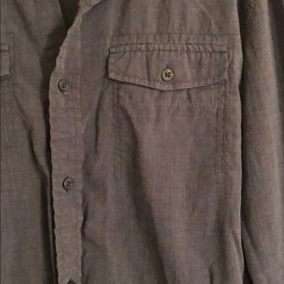 American Rag button down size M with roll sleeves - Picture 3 of 8